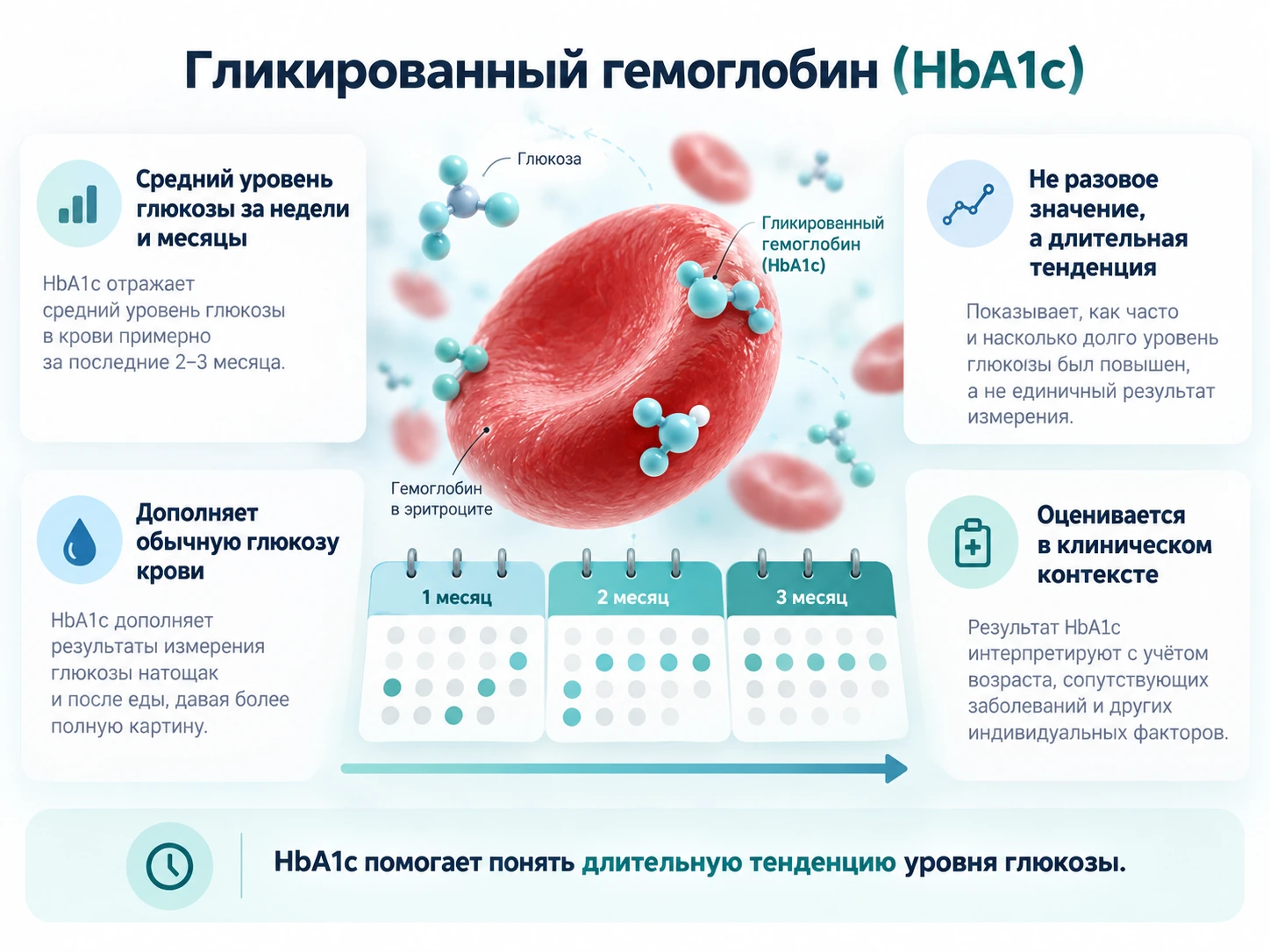 Гликированный гемоглобин HbA1c: что показывает анализ